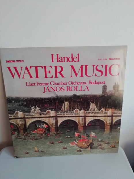 Handel: Water Music, bakelit lemez