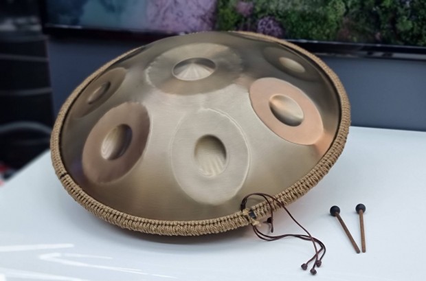 Handpan 9 hang, 432Hz, krm acl