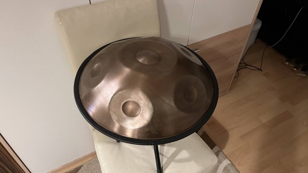 Handpan hordtskban, llvnnyal, jszer llapotban