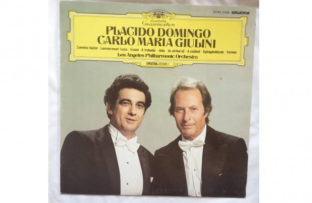 Hanglemez Placido Domingo, Carlo Maria Giulini, Los Angeles Philharmon