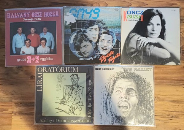 Hanglemezek - bakelit lemezek - vinylek - jelképes áron