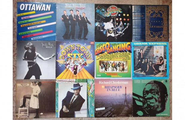 Hanglemezek egyben 36db hanglemez bakelit lemez vinyl
