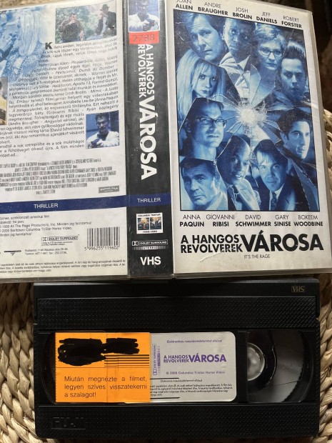 Hangos revolverek vrosa vhs kazetta