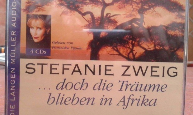 Hangoskönyv 4 db CD Afrika német nyelvű