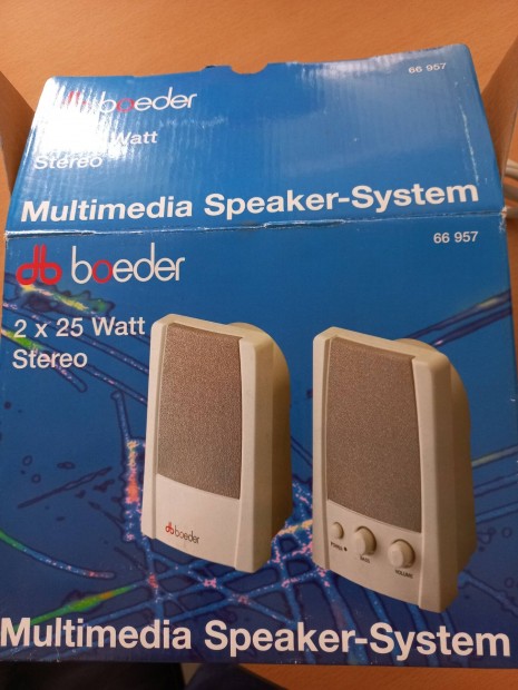 Hangszr PC Speaker-System Boeder Retro j
