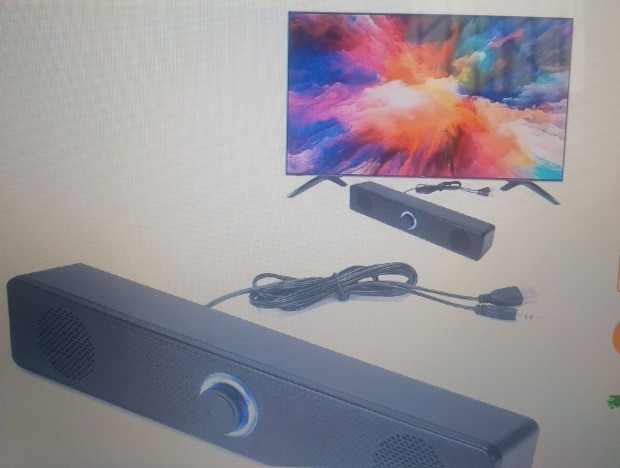 Hangszr vezetkes Soundbar mlynyom PC-TV vadij