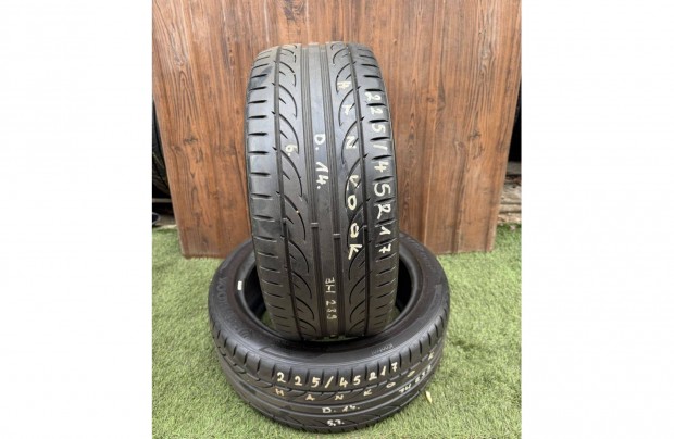 Hankook 225/45 R17 5,7-6mm 2014-es Nyri Gumiabroncs 2db #239