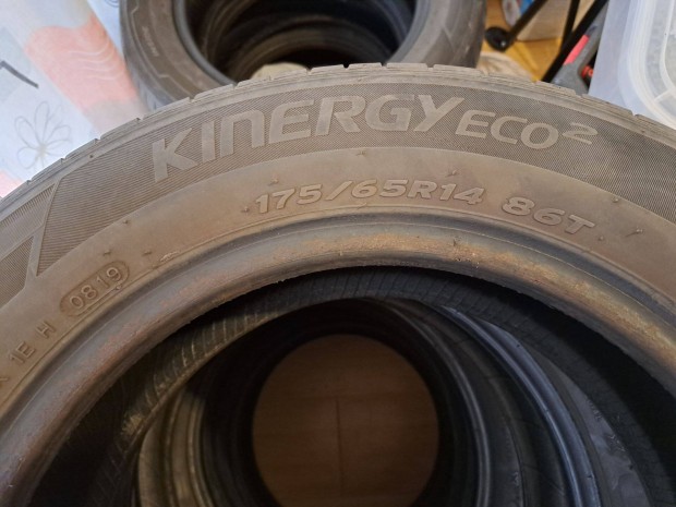 Hankook Kinergy ECO 175/65 R14 DOT0819 nyárigumi 2db 3mm