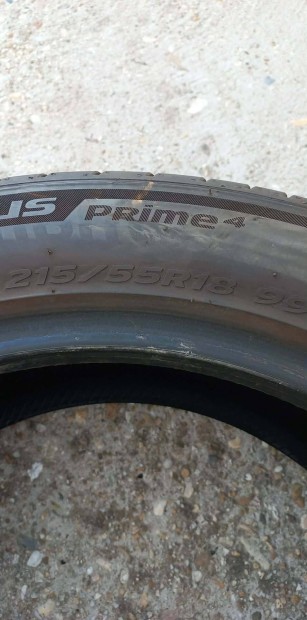 Hankook Ventus Prime 4 215/55 R18 99 V alig haszn�lt 90%