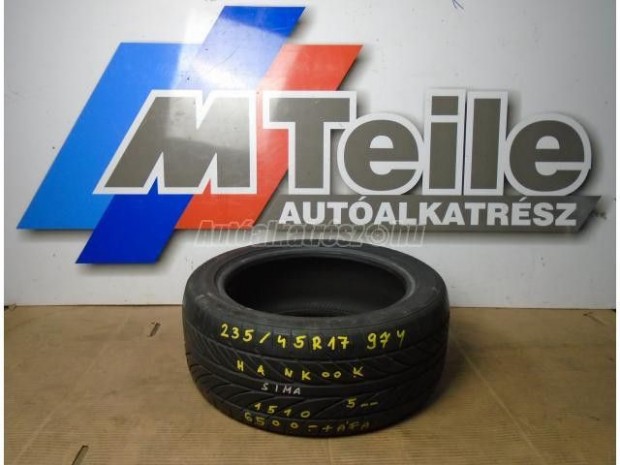 Hankook ventus v12 evo nyári 235/45r17 97 y tl 2010