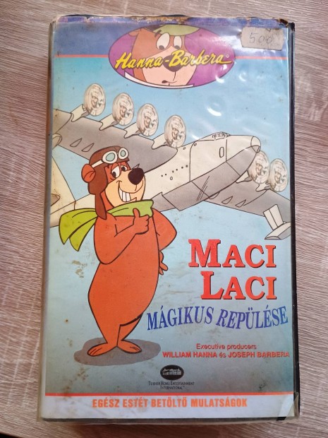 Hanna-Barbera Maci Laci Mgikus Replse VHS