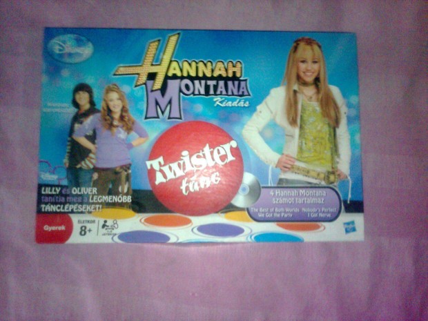 Hanna Montana Twister Tnc - 2cd-vel, lpssznyeggel