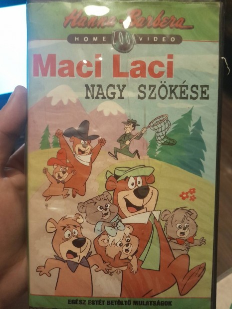 Hanna s Barbera Maci Laci gyri VHS Film 