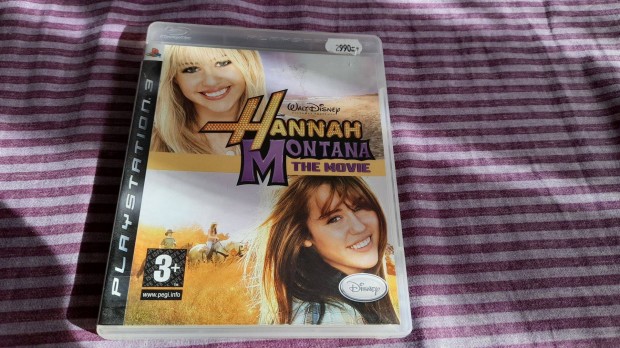 Hannah Montana The Movie Playstation 3 PS3 jtk