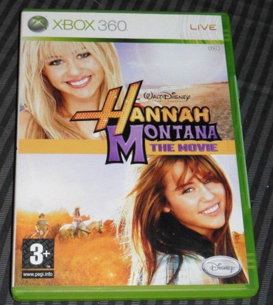 Hannah Montana The Movie (lnyos, zens) Gyri Xbox 360 Jtk