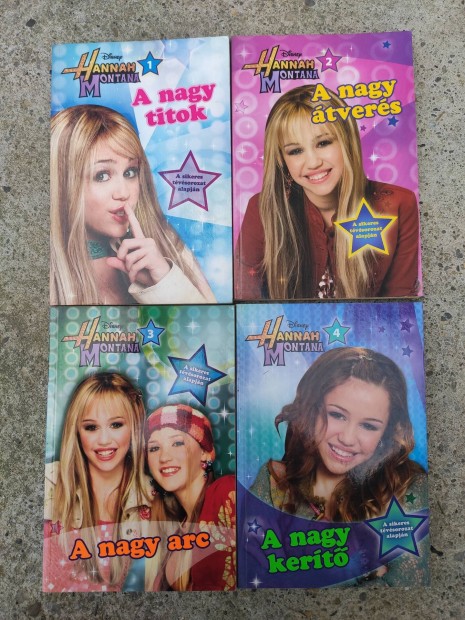 Hannah Montana knyvek 4 darab 