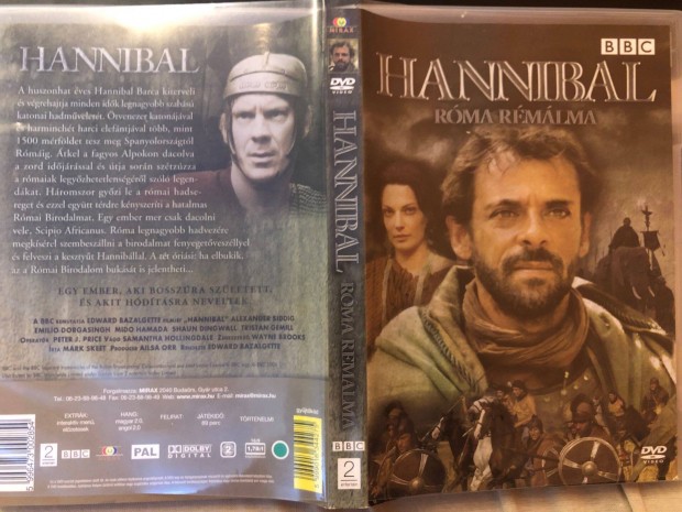 Hannibl Rma rmlma (BBC, Alexander Siddig) DVD