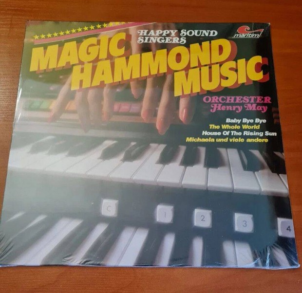 Hans Huber - Magic Hammond Music; LP, Vinyl, bakelit