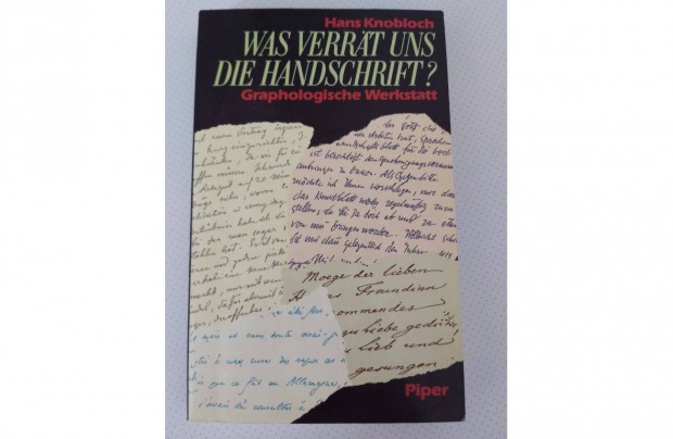 Hans Knobloch: Was verrät uns die Handschrift?