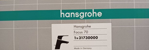 Hansgrohe Focus Mosd csaptelep (Focus 70) 31730 000 Elad!