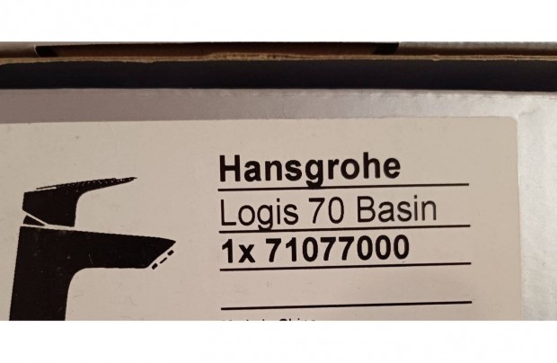 Hansgrohe Logis mosdcsaptelep push-open 71077 000 Elad!