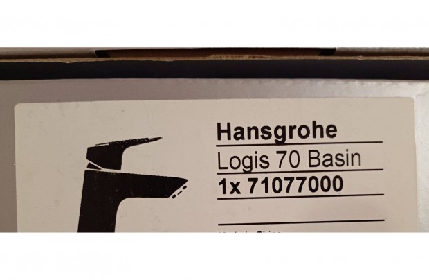 Hansgrohe Logis mosdcsaptelep push-open 71077 000 Elad!