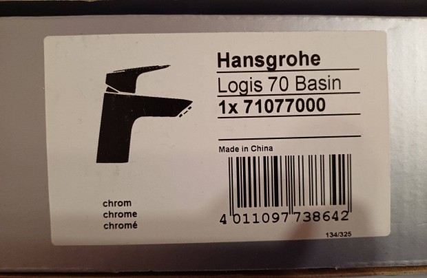 Hansgrohe Logis mosdcsaptelep push-open 71077 000 Elad!