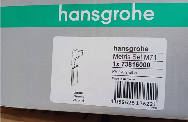 Hansgrohe Metris Select M7117-H320 mosogat konyhai csaptelep Elad!