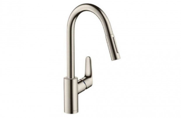 Hansgrohe konyhai csaptelep 240 kihzhat zuhanyfejjel, rozsdamentes