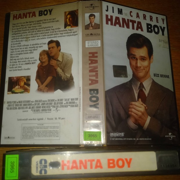 Hanta boy - vgjtk vhs - Jim Carrey