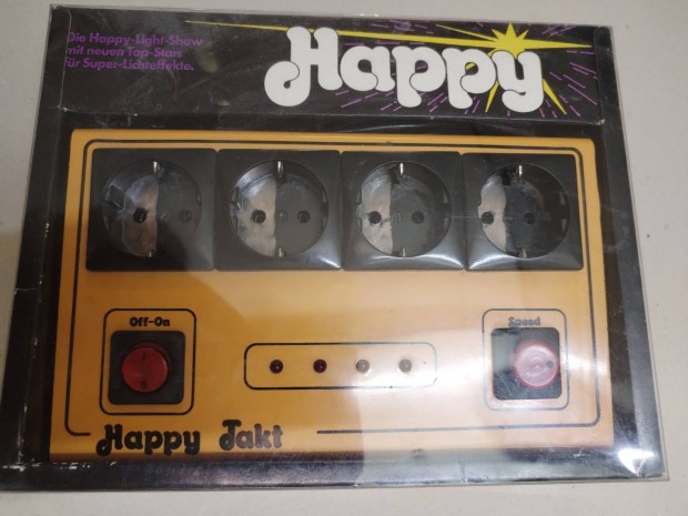 Happy 4 csatornás villanósor vezérlő