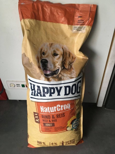 Happy Dog Naturcroq marha & rizs kutyatp elad 15kg