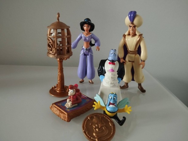 Happy Meal Mc Donald Aladdin mesefigura kollekció