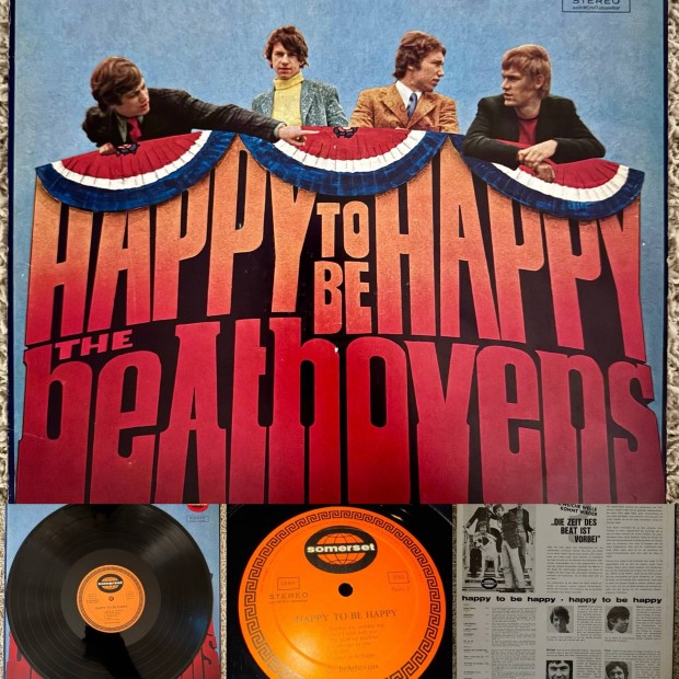 Happy To Be Happy Psychedelic Rock vinyl bakelit lemez 1967