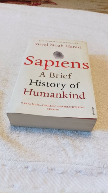 Harari: A Brief History of Humankind angol, paprkts