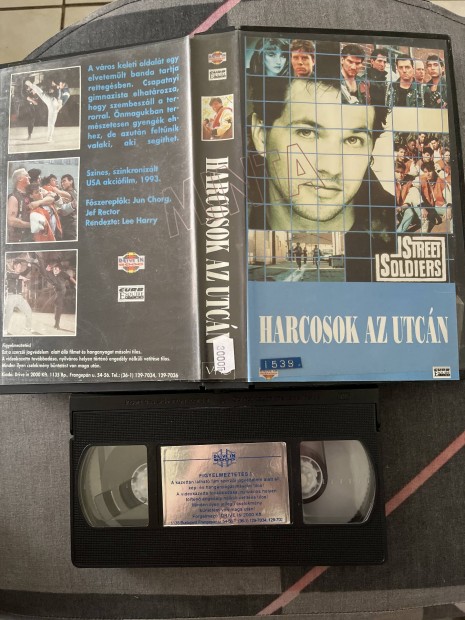Harcosok az utcán vhs h film