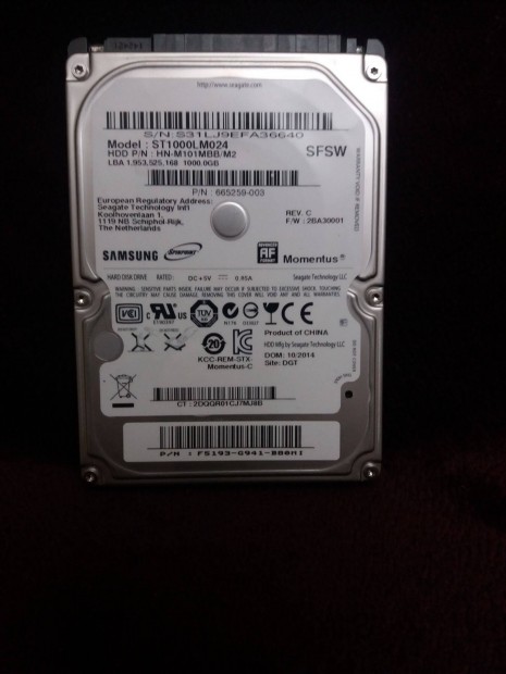 Hard Disk Drive Samsung