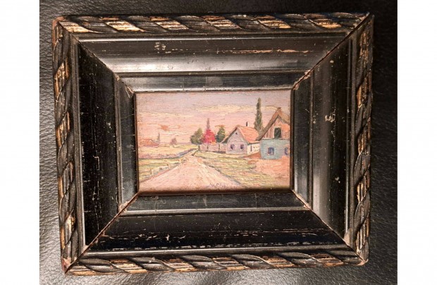 Harencz János miniatűr festmény
