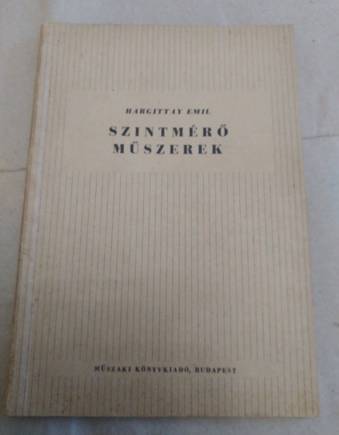 Hargitai Emil: Szintmr mszerek