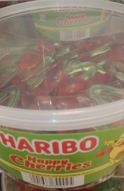 Haribo Happy Cherries gumicukor 1,2 kg