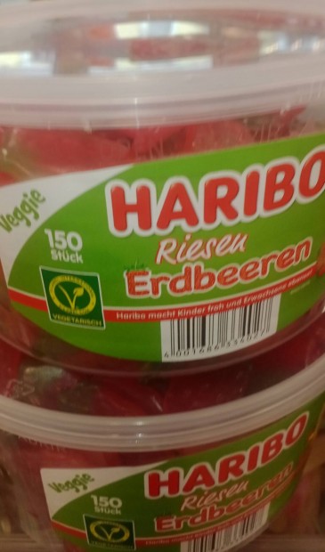 Haribo Riesen Erdbeeren gumicukor 1,2 kg