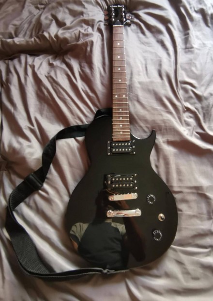 Harley Benton SC-200 BK Elektromos Gitár/Gitárkombó