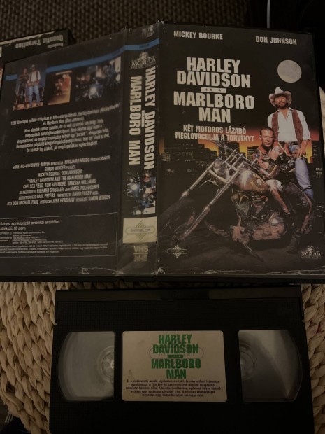 Harley Davidson s a Malboro man vhs