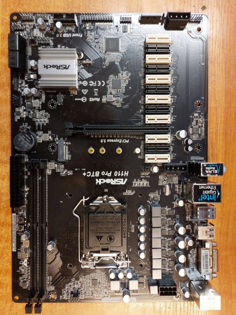 Harmadron Asrock H110 pro BTC s1151 nagyteljestmny alpalap!Akci!