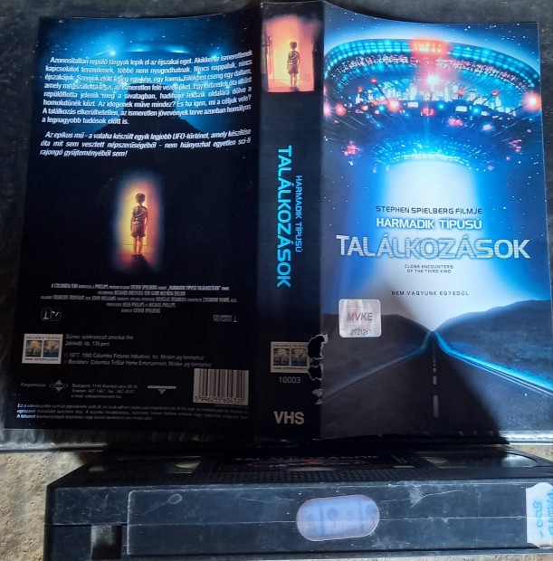 Harmadik tpus tallkozsok - sci- fi vhs