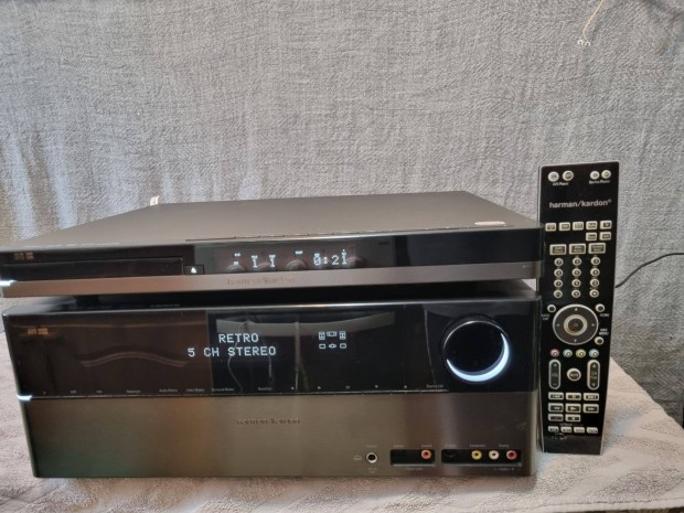 Harman Kardon AVR 255 erősítő és Harman Kardon 39 dvd lejátszó