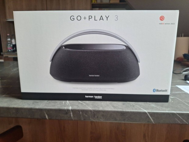 Harman Kardon Go + Play 3 hordozható Bluetooth hangszóró, fekete