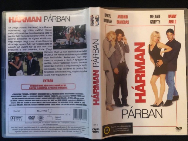 Hrman prban (karcmentes, Antonio Banderas, Daryl Hannah) DVD