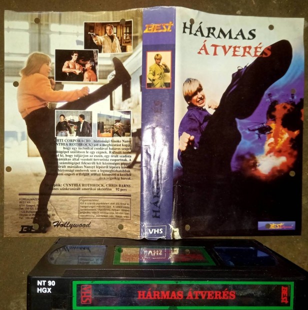 Hrmas tvers - akci vhs - Cynthia Rothrock