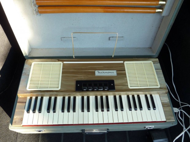 Harmona harmnium billentys harmonika hangszer elektromos orgona